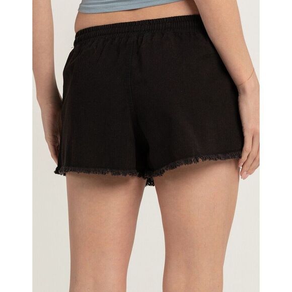 Volcom B0932206 Women's Sz Small (4/6) Black Strutin Stone Pocket Shorts - Picture 11 of 11